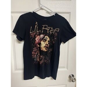 Lil Peep Graphic T Shirt Mens S Black Rap Hip Hop Artist Tee Gildan